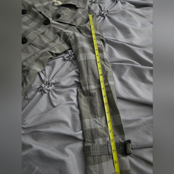 BURBERRY BRIT LONDON TRENCH COAT SIZE 4 - Picture 15 of 16